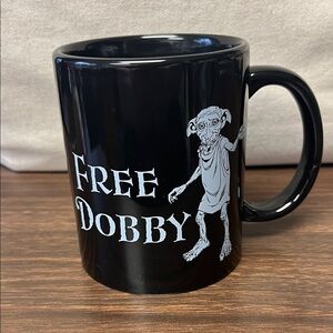 Black 'Free Dobby' Mug